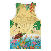 Hawaiian Alohawaii Basketball Jersey Tropical Plants and Animals on The Beach LT03 - Polynesian Pride
