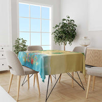 Hawaiian Alohawaii Tablecloth Tropical Plants and Animals on The Beach LT03 - Polynesian Pride