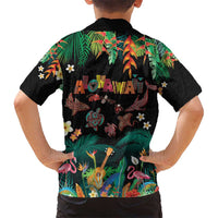 Hawaiian Alohawaii Hawaiian Shirt Tribal Sea Animals Tattoo and Tropical Plants - Polynesian Pride