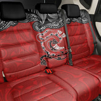 Aotearoa Toitu Te Tiriti Back Car Seat Cover Taniwha Tribal Motifs LT03 - Polynesian Pride