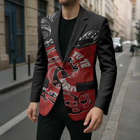 Personalised Aotearoa Toitu Te Tiriti Blazer Taniwha Tribal Motifs LT03 - Polynesian Pride