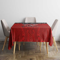 Aotearoa Toitu Te Tiriti Tablecloth Taniwha Tribal Motifs LT03 - Polynesian Pride