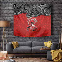 Aotearoa Toitu Te Tiriti Tapestry Taniwha Tribal Motifs LT03 Multicolor - Polynesian Pride