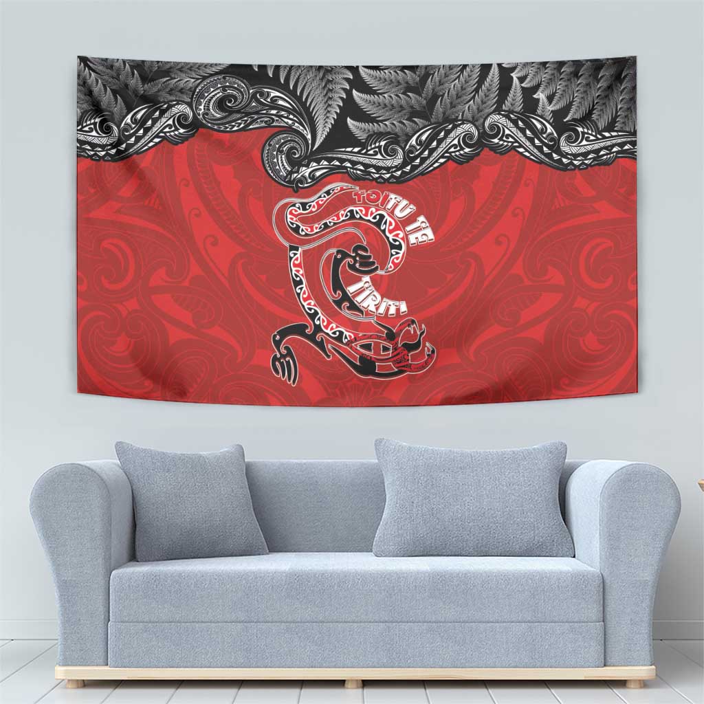 Aotearoa Toitu Te Tiriti Tapestry Taniwha Tribal Motifs LT03 - Polynesian Pride