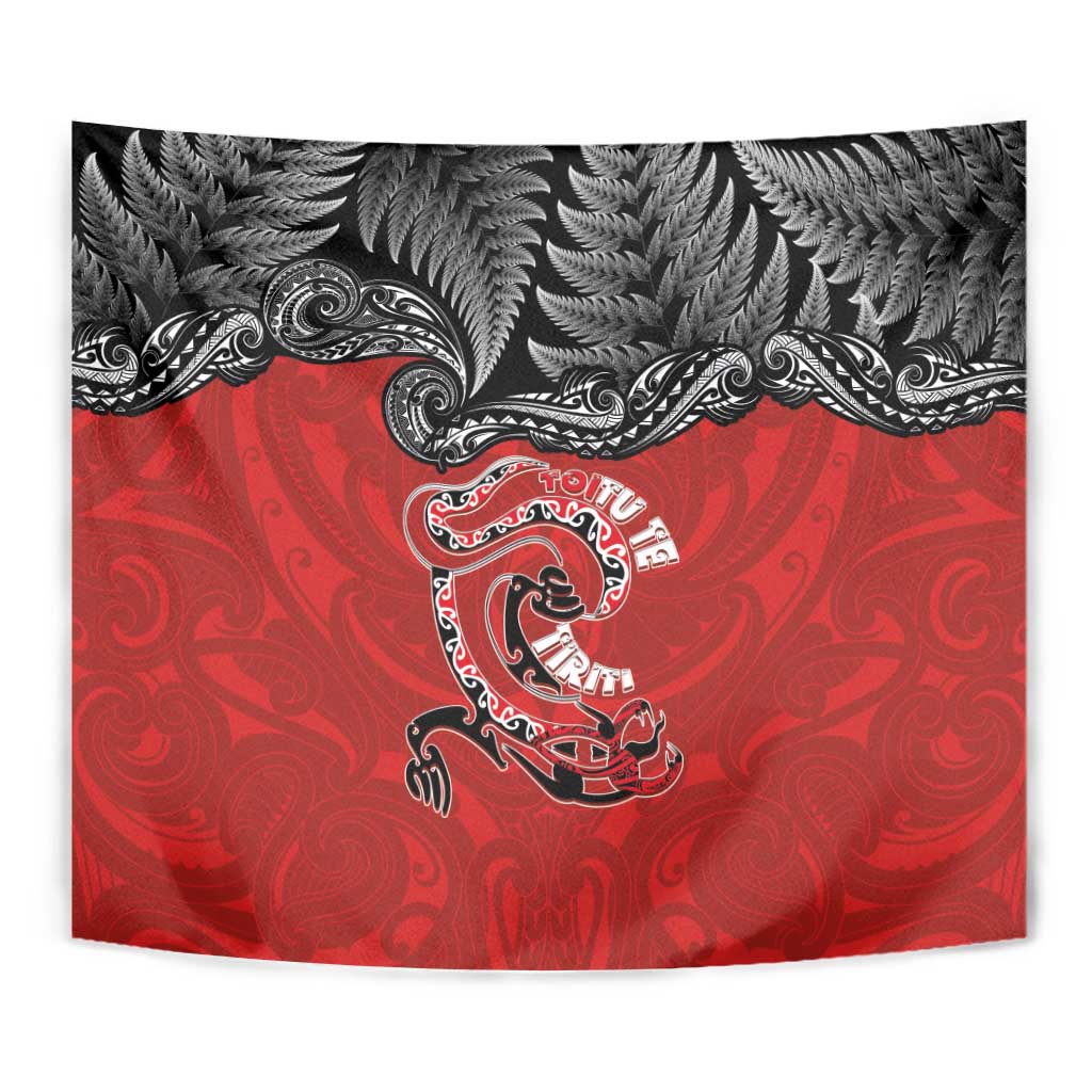 Aotearoa Toitu Te Tiriti Tapestry Taniwha Tribal Motifs LT03 - Polynesian Pride