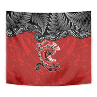 Aotearoa Toitu Te Tiriti Tapestry Taniwha Tribal Motifs LT03 - Polynesian Pride