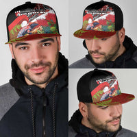 Aotearoa Toitu Te Tiriti Mesh Trucker Cap Waitangi-Honour The Treaty NZ Tuatara and Plants LT03 - Polynesian Pride