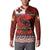 Tonga ANZAC Day Button Sweatshirt Gallipoli Lest We Forget Ngatu Art Tribal
