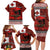 Tonga ANZAC Day Family Matching Long Sleeve Bodycon Dress and Hawaiian Shirt Gallipoli Lest We Forget Ngatu Art Tribal