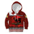 Tonga ANZAC Day Kid Hoodie Gallipoli Lest We Forget Ngatu Art Tribal