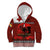 Tonga ANZAC Day Kid Hoodie Gallipoli Lest We Forget Ngatu Art Tribal