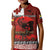 Tonga ANZAC Day Kid Polo Shirt Gallipoli Lest We Forget Ngatu Art Tribal