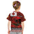 Tonga ANZAC Day Kid T Shirt Gallipoli Lest We Forget Ngatu Art Tribal