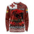 Tonga ANZAC Day Long Sleeve Shirt Gallipoli Lest We Forget Ngatu Art Tribal