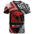 Tonga and New Zealand ANZAC Day T Shirt Gallipoli Lest We Forget Ngatu Art Tribal and Maori Tattoo with Fern LT03