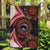 Tonga and Australia Together Garden Flag Ngatu Art Tribal Aboriginal Tattoo Pattern