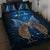 New Zealand Maori Matariki Quilt Bed Set Hongi Kiwi Bird and Silver Fern LT03