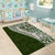 Hawaii Plumeria Tribal Vintage Area Rug Special Green