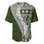 Hawaii Plumeria Tribal Vintage Baseball Jersey Special Green