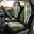 Hawaii Plumeria Tribal Vintage Car Seat Cover Special Green