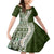 Hawaii Plumeria Tribal Vintage Family Matching Mermaid Dress and Hawaiian Shirt Special Green