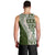 Hawaii Plumeria Tribal Vintage Men Tank Top Special Green