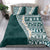 Hawaii Plumeria Tribal Vintage Bedding Set Special Turquoise