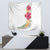 Hawaiian Plumeria and Hibiscus Tapestry White Mode