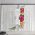 Hawaiian Plumeria and Hibiscus Window Curtain White Mode