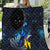 New Zealand Tui Bird Matariki Quilt Galaxy Fern With Maori Pattern