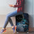 New Zealand Tui Bird Luggage Cover Matariki Poetry Pattern Galaxy Style