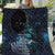 New Zealand Tui Bird Quilt Matariki Poetry Pattern Galaxy Style