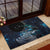 New Zealand Tui Bird Rubber Doormat Matariki Poetry Pattern Galaxy Style