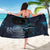 New Zealand Tui Bird Sarong Matariki Poetry Pattern Galaxy Style