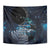 New Zealand Tui Bird Tapestry Matariki Poetry Pattern Galaxy Style