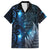 New Zealand Matariki Family Matching Long Sleeve Bodycon Dress and Hawaiian Shirt The Tribal Maori Face and Silver Fern