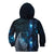 New Zealand Matariki Kid Hoodie The Tribal Maori Face and Silver Fern