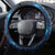 New Zealand Matariki Steering Wheel Cover The Tribal Maori Face and Silver Fern