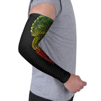 Hawaiian Traditional Tattoos Arm Sleeves Kakau Tribal Tropical Plant Motif Kanaka Maoli Flag Color Inspired