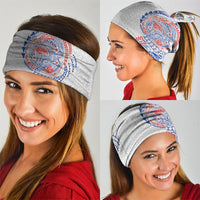 Hawaiian Traditional Tattoos Neck Gaiter Kakau Tribal Tropical Plant Motif Hawaii Flag Color Inspired