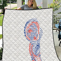 Hawaiian Traditional Tattoos Quilt Kakau Tribal Tropical Plant Motif Hawaii Flag Color Inspired
