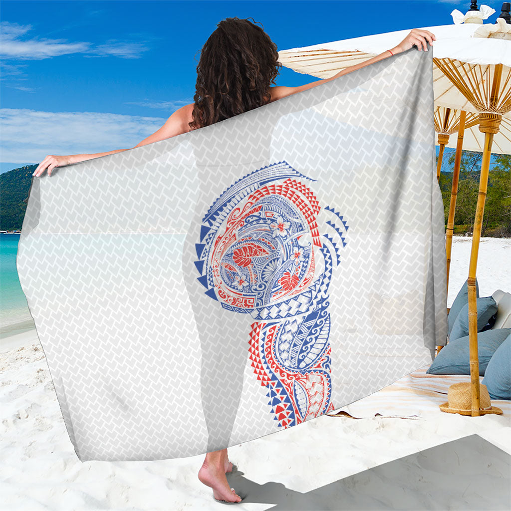 Hawaiian Traditional Tattoos Sarong Kakau Tribal Tropical Plant Motif Hawaii Flag Color Inspired