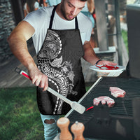 Hawaiian Kakau Tribal Sea Animals Tattoos Apron Black Color LT03 - Polynesian Pride