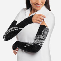 Hawaiian Kakau Tribal Sea Animals Tattoos Arm Sleeves Black Color LT03 - Polynesian Pride