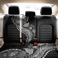Hawaiian Kakau Tribal Sea Animals Tattoos Back Car Seat Cover Black Color LT03 - Polynesian Pride