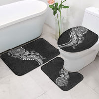 Hawaiian Kakau Tribal Sea Animals Tattoos Bathroom Set Black Color LT03 - Polynesian Pride