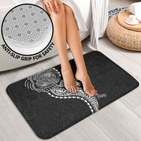 Hawaiian Kakau Tribal Sea Animals Tattoos Bathroom Set Black Color LT03 - Polynesian Pride