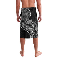 Hawaiian Kakau Tribal Sea Animals Tattoos Lavalava Black Color