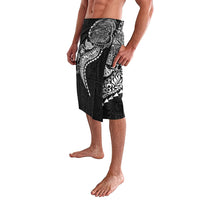 Hawaiian Kakau Tribal Sea Animals Tattoos Lavalava Black Color