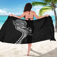 Hawaiian Kakau Tribal Sea Animals Tattoos Sarong Black Color LT03 - Polynesian Pride